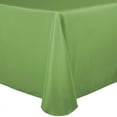 thumbnail image 1 of Ultimate Textile (2 Pack) 72 x 120-Inch Oval Polyester Linen Tablecloth - for Home Dining Tables, Sage Green, 1 of 3