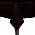 thumbnail image 1 of Ultimate Textile (2 Pack) 90 x 90-Inch Square Polyester Linen Tablecloth - for Wedding, Restaurant or Banquet use, Espresso Dark Brown, 1 of 4
