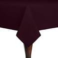 thumbnail image 1 of Ultimate Textile (2 Pack) Cotton-feel 54 x 120-Inch Rectangular Tablecloth - for Wedding and Banquet, Hotel or Home Fine Dining use, Burgundy Dark Red, 1 of 3
