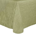 thumbnail image 1 of Ultimate Textile (2 Pack) Crinkle Taffeta - Delano 90 x 132-Inch Rectangular Tablecloth - for Party, Wedding, Home Dining, Hotel and Catering use, Willow Green, 1 of 3