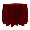 thumbnail image 1 of Ultimate Textile (2 Pack) Embroidered Pintuck Taffeta 120-Inch Round Tablecloth Garnet / Burgundy, 1 of 3