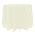 thumbnail image 1 of Ultimate Textile (2 Pack) Embroidered Pintuck Taffeta 120-Inch Round Tablecloth Ivory Cream, 1 of 3