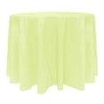 thumbnail image 1 of Ultimate Textile (2 Pack) Embroidered Pintuck Taffeta 90-Inch Round Tablecloth Honeydew Light Green, 1 of 3