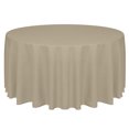 thumbnail image 1 of Ultimate Textile (2 Pack) Faux Burlap - Havana 120-Inch Round Tablecloth - Basket Weave, Natural, 1 of 3