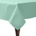thumbnail image 1 of Ultimate Textile (2 Pack) Poly-cotton Twill 84 x 84-Inch Square Tablecloth - for Restaurant and Catering, Hotel or Home Dining use, Seamist Light Green, 1 of 3