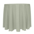 thumbnail image 1 of Ultimate Textile (2 Pack) Reversible Shantung Satin - Majestic 120-Inch Round Tablecloth - for Weddings, Home Parties and Special Event use, Sage Green, 1 of 4
