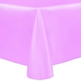 thumbnail image 1 of Ultimate Textile (2 Pack) Reversible Shantung Satin - Majestic 120 x 120-Inch Square Tablecloth - for Weddings, Home Parties and Special Event use, Light Pink, 1 of 4