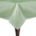 thumbnail image 1 of Ultimate Textile (2 Pack) Satin 52 x 70-Inch Rectangular Tablecloth - for Wedding, Special Event or Banquet use, Sage Green, 1 of 4
