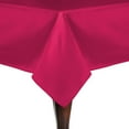 thumbnail image 1 of Ultimate Textile (2 Pack) Satin 90 x 90-Inch Square Tablecloth - for Wedding, Special Event or Banquet use, Cerise Pink, 1 of 4
