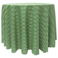 thumbnail image 1 of Ultimate Textile (2 Pack) Satin-Stripe 102-Inch Round Tablecloth - for Wedding and Catering, Hotel or Home Dining use, Sage Light Green, 1 of 3
