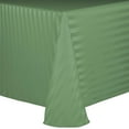 thumbnail image 1 of Ultimate Textile (2 Pack) Satin-Stripe 108 x 156-Inch Rectangular Tablecloth - for Wedding and Catering, Hotel or Home Dining use, Sage Light Green, 1 of 3