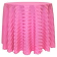 thumbnail image 1 of Ultimate Textile (2 Pack) Satin-Stripe 60-Inch Round Tablecloth - for Wedding and Catering, Hotel or Home Dining use, Watermelon, 1 of 3