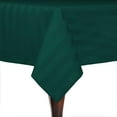 thumbnail image 1 of Ultimate Textile (2 Pack) Satin-Stripe 60 x 90-Inch Rectangular Tablecloth - for Wedding and Catering, Hotel or Home Dining use, Teal, 1 of 3