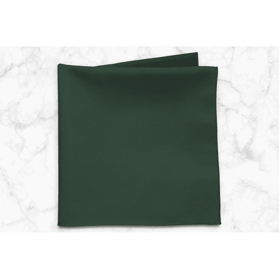 Ultimate Textile (3 Dozen) 17 x 17-Inch Polyester Cloth Napkins - for Wedding, Restaurant or Banquet use, Forest Green