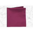 thumbnail image 1 of Ultimate Textile (3 Dozen) 17 x 17-Inch Polyester Cloth Napkins - for Wedding, Restaurant or Banquet use, Magenta, 1 of 5