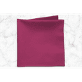 thumbnail image 1 of Ultimate Textile (3 Dozen) 17 x 17-Inch Polyester Cloth Napkins - for Wedding, Restaurant or Banquet use, Raspberry Red, 1 of 5