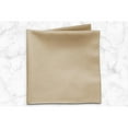 thumbnail image 1 of Ultimate Textile (3 Dozen) 20 x 20-Inch Polyester Cloth Dinner Napkins - for Wedding, Restaurant or Banquet use, Cafe Khaki, 1 of 5