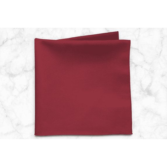 Ultimate Textile (3 Dozen) 20 x 20-Inch Polyester Cloth Dinner Napkins - for Wedding, Restaurant or Banquet use, Cherry Red