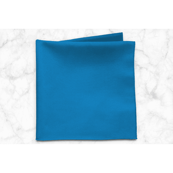 Ultimate Textile (3 Dozen) 20 x 20-Inch Polyester Cloth Dinner Napkins - for Wedding, Restaurant or Banquet use, Cobalt Blue