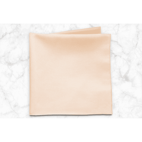 Ultimate Textile (3 Dozen) 20 x 20-Inch Polyester Cloth Dinner Napkins - for Wedding, Restaurant or Banquet use, Ice Peach