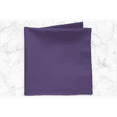 thumbnail image 1 of Ultimate Textile (3 Dozen) 20 x 20-Inch Polyester Cloth Dinner Napkins - for Wedding, Restaurant or Banquet use, Purple, 1 of 5