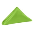 thumbnail image 1 of Ultimate Textile (3 Dozen) Satin 20 x 20-Inch Dinner Napkins - for Wedding, Special Event or Banquet use, Apple Green, 1 of 4