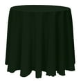 thumbnail image 1 of Ultimate Textile (3 Pack) 108-Inch Round Polyester Linen Tablecloth - for Wedding, Restaurant or Banquet use, Forest Green, 1 of 4