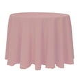thumbnail image 1 of Ultimate Textile (3 Pack) 120-Inch Round Polyester Linen Tablecloth - for Wedding, Restaurant or Banquet use, Mauve, 1 of 4