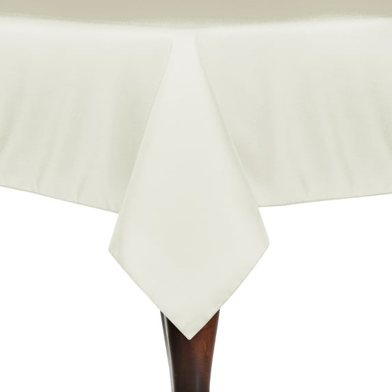Ultimate Textile (3 Pack) 54 x 96-Inch Rectangle Tablecloth - for Wedding, Restaurant or Banquet use, Ivory Cream
