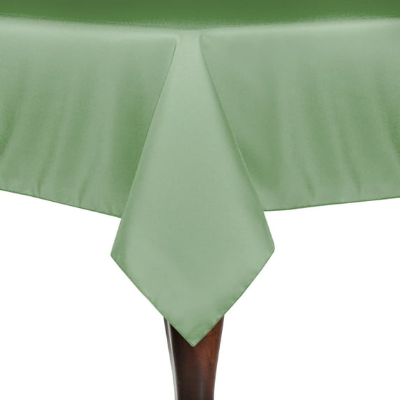 Ultimate Textile (3 Pack) 60 x 108-Inch Rectangular Polyester Linen Tablecloth - for Wedding, Restaurant or Banquet use, Sage Green