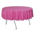 thumbnail image 1 of Ultimate Textile (3 Pack) 72-Inch Round Polyester Linen Tablecloth - for Wedding, Restaurant or Banquet use, Watermelon, 1 of 4