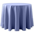 thumbnail image 1 of Ultimate Textile (3 Pack) Cotton-feel 120-Inch Round Tablecloth - for Wedding and Banquet, Hotel or Home Fine Dining use, Periwinkle Blue, 1 of 3