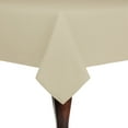 thumbnail image 1 of Ultimate Textile (3 Pack) Cotton-feel 72 x 108-Inch Rectangular Tablecloth - for Wedding and Banquet, Hotel or Home Fine Dining use, Toast Light Brown, 1 of 3