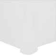 thumbnail image 1 of Ultimate Textile (3 Pack) Cotton-feel 90 x 156-Inch Rectangular Tablecloth - for Wedding and Banquet, Hotel or Home Fine Dining use, White, 1 of 3