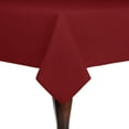 thumbnail image 1 of Ultimate Textile (3 Pack) Cotton-feel 90 x 90-Inch Square Tablecloth - for Wedding and Banquet, Hotel or Home Fine Dining use, Red, 1 of 3