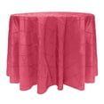 thumbnail image 1 of Ultimate Textile (3 Pack) Embroidered Pintuck Taffeta 132-Inch Round Tablecloth Watermelon, 1 of 3