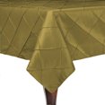 thumbnail image 1 of Ultimate Textile (3 Pack) Embroidered Pintuck Taffeta 60 x 60-Inch Square Tablecloth Acid Green, 1 of 3