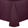 thumbnail image 1 of Ultimate Textile (3 Pack) Faux Burlap - Havana 108 x 108-Inch Square Tablecloth - Basket Weave, Burgundy Red, 1 of 3