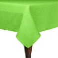 thumbnail image 1 of Ultimate Textile (3 Pack) Faux Burlap - Havana 54 x 54-Inch Square Tablecloth - Basket Weave, Lime Green, 1 of 3