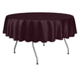 thumbnail image 1 of Ultimate Textile (3 Pack) Herringbone - Fandango 58-Inch Round Tablecloth, Burgundy Red, 1 of 3