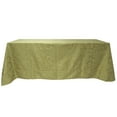 thumbnail image 1 of Ultimate Textile (3 Pack) Miranda 108 x 132-Inch Rectangular Damask Tablecloth - Jacquard Weave, Sage Green, 1 of 3