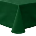 thumbnail image 1 of Ultimate Textile (3 Pack) Poly-cotton Twill 108 x 132-Inch Rectangular Tablecloth - for Restaurant and Catering, Hotel or Home Dining use, Hunter Green, 1 of 3
