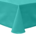 thumbnail image 1 of Ultimate Textile (3 Pack) Poly-cotton Twill 108 x 132-Inch Rectangular Tablecloth - for Restaurant and Catering, Hotel or Home Dining use, Jade, 1 of 3