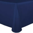 thumbnail image 1 of Ultimate Textile (3 Pack) Satin 108 x 132-Inch Rectangular Tablecloth - for Wedding, Special Event or Banquet use, Regal Blue, 1 of 4