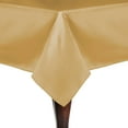 thumbnail image 1 of Ultimate Textile (3 Pack) Satin 72 x 108-Inch Rectangular Tablecloth - for Wedding, Special Event or Banquet use, Wheat Yellow Brown, 1 of 4