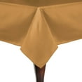 thumbnail image 1 of Ultimate Textile (3 Pack) Satin 90 x 90-Inch Square Tablecloth - for Wedding, Special Event or Banquet use, Antique Gold, 1 of 4