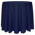 thumbnail image 1 of Ultimate Textile (3 Pack) Satin-Stripe 102-Inch Round Tablecloth - for Wedding and Catering, Hotel or Home Dining use, Wedgewood Blue, 1 of 3