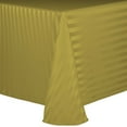 thumbnail image 1 of Ultimate Textile (3 Pack) Satin-Stripe 108 x 132-Inch Rectangular Tablecloth - for Wedding and Catering, Hotel or Home Dining use, Acid Green, 1 of 3