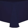 thumbnail image 1 of Ultimate Textile (3 Pack) Satin-Stripe 108 x 156-Inch Rectangular Tablecloth - for Wedding and Catering, Hotel or Home Dining use, Navy Blue, 1 of 3