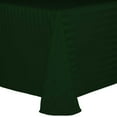 thumbnail image 1 of Ultimate Textile (3 Pack) Satin-Stripe 120 x 120-Inch Square Tablecloth - for Wedding and Catering, Hotel or Home Dining use, Forest Green, 1 of 3